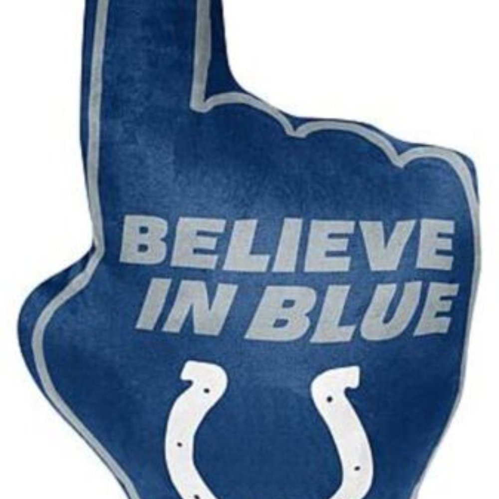 Indianapolis Colts Northwest Super Size Finger Pillow